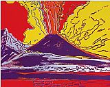Andy Warhol Mount Vesuvius painting